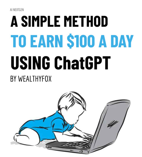 Product picture A Simple Method to earn $100 a day using ChatGPT